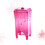 Cosmetic Cotton Storage Box Transparent Pink Container 1