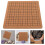 Worgeous  Quilling Board 2025 Year Keychain Seashell Make Light Brown 8