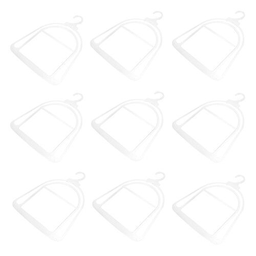 10pcs Plastic Hat Hanger Beanie Holder Closet Storage Organizer 2