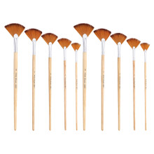 10pcs Wear-Resistant Painting Brush For Daily Use By Artists