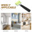 Masteelf  Seam Roller Panel Accessories Cartoon Headband Mirror Black 8