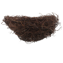 geflochtenes rattan, handgefertigt, deko für garten