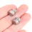 2 Pcs Hidden Hinge Damped Shaft Small Damping Rotation Hinges 9