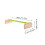 Play Bird Stands Standing Frame Green Wood 1pack 2