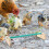 Play Bird Stands Standing Frame Green Wood 1pack 8