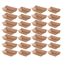 Paper Food Storage Boxes 100pcs 6.5in X 4.7in X 3.9in
