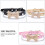 Mlins  3 Pcs Kit Chain Dog Collar Durable Pet Rhinestone 8