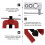 Heavy Duty Flaring Tool For 45 Degree Angle Eccentric Cone 2pcs 11