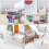 4 Pcs Decorative Storage Boxes With Lids Plastic Clear Stackable 10