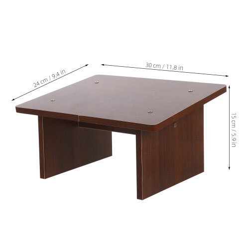 Under Desk Footstool, Ergonomic Design, Light Brown 1