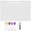Office Message Board Acrylic Transparent For Families 1 Set 1