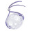 Breathable Cat Muzzle For Grooming Cat Muzzle Purple 1pack 8