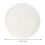 Reusable Plastic Serving Tray For Parties 4pcs 24x24x0.1cm 2