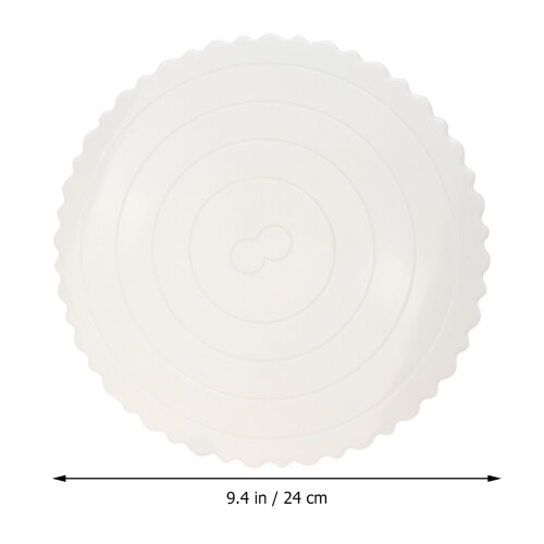 Reusable Plastic Serving Tray For Parties 4pcs 24x24x0.1cm 1