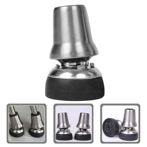 Walking Stick Tips Trekking Pole Tips Protectors Rubber 2set 2