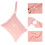Stroller Hanging Bag Diaper Bag Pink Cotton 1pcs 3