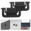 1 Pair Portable Keyboard Stand For Steady Support 2