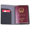 Mlins  2 Pcs Certificate Package Passport Sleeve Holder Lovers 2