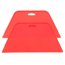 Wall Paper Smoother Tool Squeegee For Vinyl Wrap Red Pp 2pcs