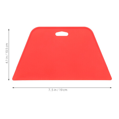Wall Paper Smoother Tool Squeegee For Vinyl Wrap Red Pp 2pcs 1