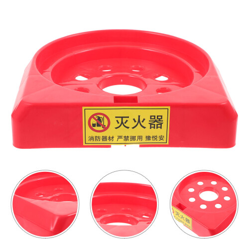 Worgeous  Fire Extinguisher Base Detailing Emergency Extinguishers Red 1