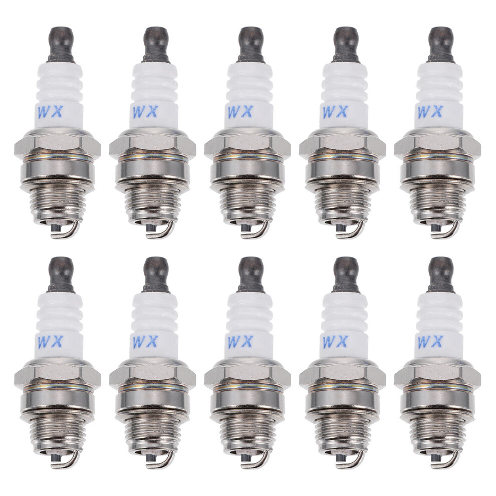 10pcs Spark Plug Retotiller Chain Spark Plug Strimmer Spark Plug