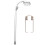 Trombone Key Accessory Metal 1 Set 2.5x1.2x1in 8
