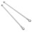 Worgeous 2pcs Front Rear Axle For Motorcycle Accessories 10in 8
