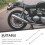 Worgeous 2pcs Front Rear Axle For Motorcycle Accessories 10in 6