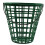 Golf Ball Bucket Golfing Basket Portable Plastic 1 Set 1