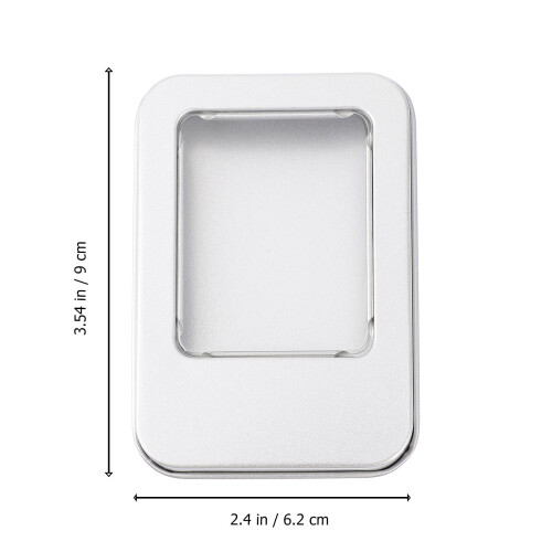10 stuks USB- opbergdoosjes in blikken organizer 2