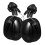 Casque Absorbeur De ABS Pour Chantier Noir 9