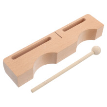 Plaid Decoration Double Bass Clapper 24.00x5.50x3.60cm
