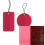 6 Sheets Embossed Textured Bag Bow Earrings Tie Pu 7
