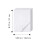 20 motif diamant A5, antiadhésives 2