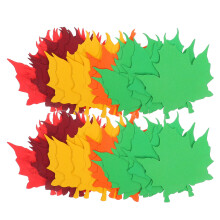50 Pcs Fall Bulletin Board Decorations Classroom Decorative Cutout