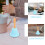 Loud Hand Bell 3set Portable  For Classroom Tool Pet Training 8