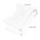 Countertop Mail Organizer Acrylic Transparent 1pack 3