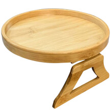 Couch Arm Rest Tray Wooden Load-Bearing Living Room 1pack