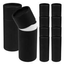 10 Pcs Paper Jar Tube Cardboard Boxes Tea Leaf Essential Oil