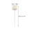 Drum Beater Felt White For Practice Sessions 1 Set 2