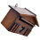 Rustic Mailbox Dark Brown Wood 1pcs For Outdoor Use 3