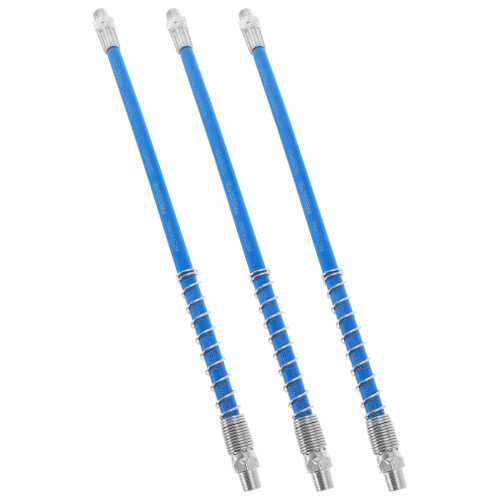 Worgeous 3 Pcs Replacement Grease Hose Flexible Extension With Coupler 2