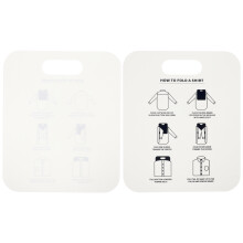 2 Pcs Shirt Folding Board Laundry Clothing Folder Clothes Organiser
