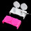 10 Pcs Crystal Liquid Cup Nail Art Container Double Hole Manicure 9