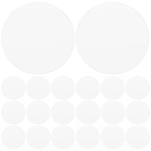 30 Pcs Clear Ornaments For Crafts Fillable Mini Transparent