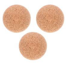 3pack Elastic Table Football Balls For Indoor Players Brown