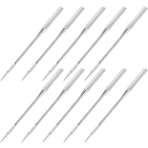 10pcs Needles For Sewing Machine Silver Metal Professional 1