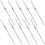 10pcs Needles For Sewing Machine Silver Metal Professional 1