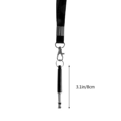 Dog Whistle To Stop Bark Black 1set 1